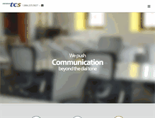Tablet Screenshot of calltcs.com